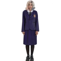 Kostým dámský Wednesday školní uniforma vel. XS