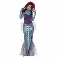 Kostým dámský Zombie Mermaid