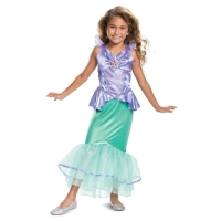Kostým dětský Ariel Malá mořská víla Deluxe vel. S (5- 6 let)