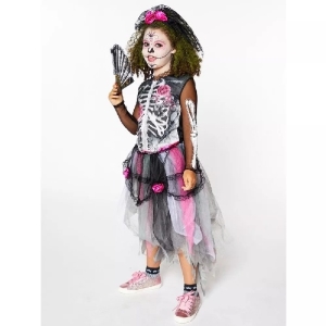 Kost�m d�v�� Den mrtv�ch vel. 6-8 let