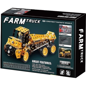 Kovov stavebnice farmsk auto