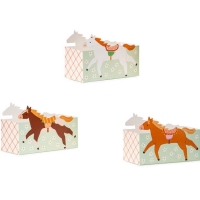 Krabi�ky na ob�erstven� Kon�k 17x11x7,5 cm 3ks