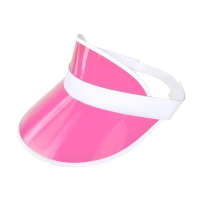 Kšiltovka s růžovým průhledem