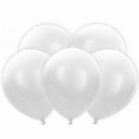 LED Balónky 30cm bílé