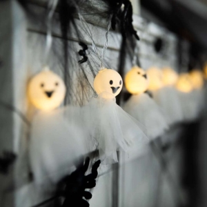 LED svteln etz Duchov s textili 2 m