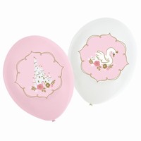 Latexové balónky na den princeznou 27,5 cm 6 ks