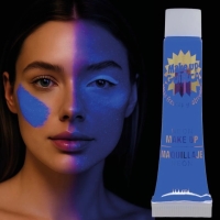 Make-up neonově modrý 10 ml