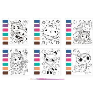 Malovn s vodovkami Gbinin kouzeln domeek 6 obrzk + ttec