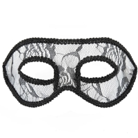 Maska karnevalov� �ern� krajkov�