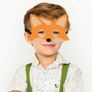 Maska plstěná Liška