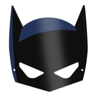 Masky papírové Batman 8 ks