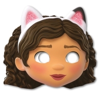 Masky papírové Gabby's Dollhouse 6 ks