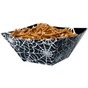 Miska ern hranat s pavuinami