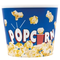 Miska na popcorn modr� znovupou�iteln� 1 ks