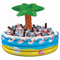 NAFUKOVACÍ bazének s palmou na chlazení nápojů
