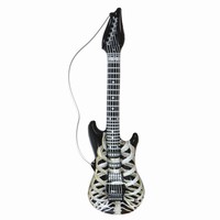 NAFUKOVACÍ kytara Skeleton, černobílá