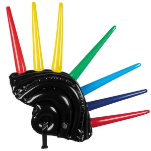 Nafukovac epice s barevnmi hroty 52 cm