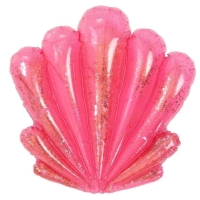 Nafukovací mušle růžová 73 cm