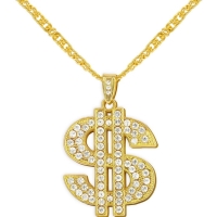 Náhrdelník zlatý dolar