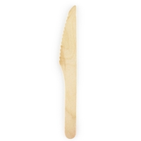 Nože dřevěné 16,5 cm 100 ks