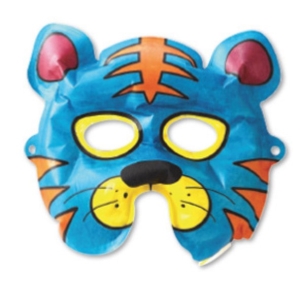 Omalovánka nafukovací maska Tygr