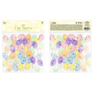 Polystyrenov� vaj��ka na ty�ce barevn� 36 ks