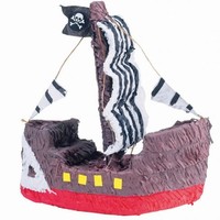 PIŇATA Pirátská loď 39x44x19cm