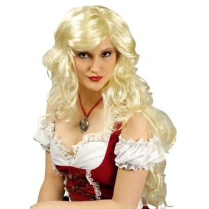 Paruka blodat s vlnkami