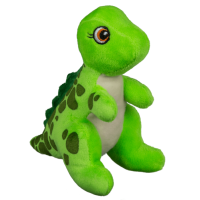 Plyšová hračka Dinosaurus světle zelený 16 cm 1 ks