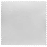 Podnost na dort čtvercový stříbrný 30cm 1ks