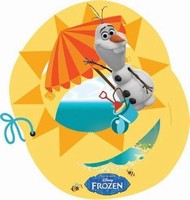 Pozvánky Frozen Olaf v létě 6 ks