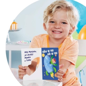 Přáníčko s modelínou PlayFoam Raketa, Šťastné narozeniny