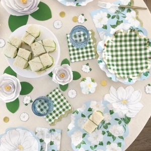 Prostrn paprov ve tvaru kytky 8 ks