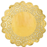 Prost�r�n� zlat� krajkov� 35 cm