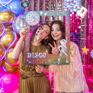 Rámeček na foceni Retro disco