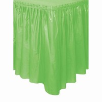 Rautová sukně jemný plast Lime Green 426x73cm