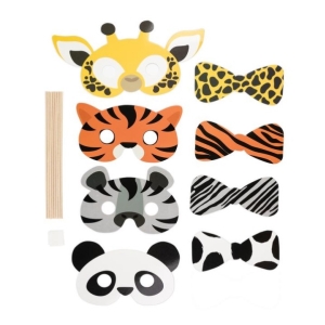 Rekvizity do fotokoutku Zvtka ze ZOO 8 ks