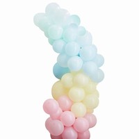 SADA balónků na balónkový oblouk pastel mix 75ks
