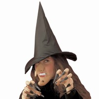 SET arodjnice-klobouk, nos,brada, zuby a nehty