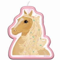 SVÍČKA narozeninová Krásní koně 1ks