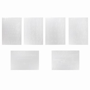 ABLONY svatebn Npisy, psmo, sla A3 6ks