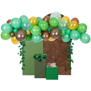 Sada balónků na balónkovou girlandu Džungle 66 ks