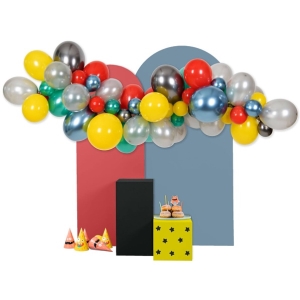 Sada balónků na balónkovou girlandu Monster Bash 66 ks