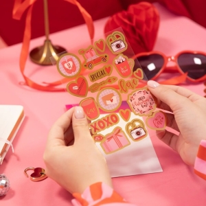 Samolepky I Love You Valent�n 18 ks