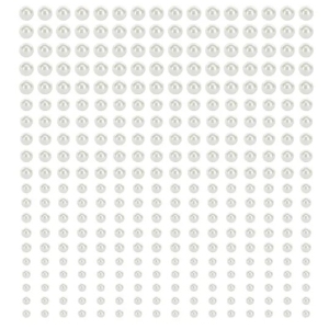 Samolepky perlov 440 ks