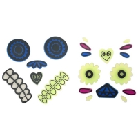 Samolepky na dýně mix