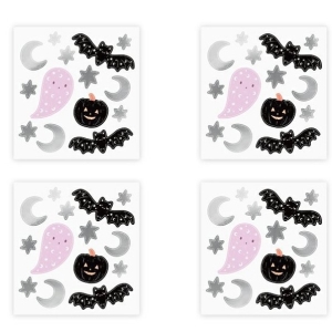 Samolepky na zeď Halloween, mix barev a vzorů