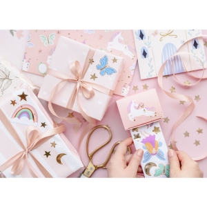 Samolepky pastelový Jednorožec