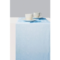 Šerpa stolová Elegance perleťová modrá 33 cm x 6 m