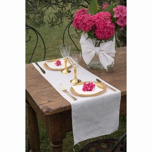 ŠERPA stolová lněná bílá 28cm/3m